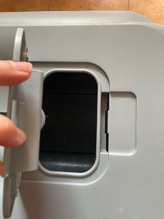 Transportín para mascotas gris