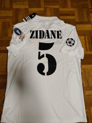 Camiseta Real Madrid 2003-04 Zidane Adidas talla L