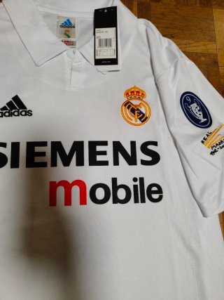 Camiseta Real Madrid 2003-04 Zidane Adidas talla L