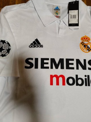 Camiseta Real Madrid 2003-04 Zidane Adidas talla L