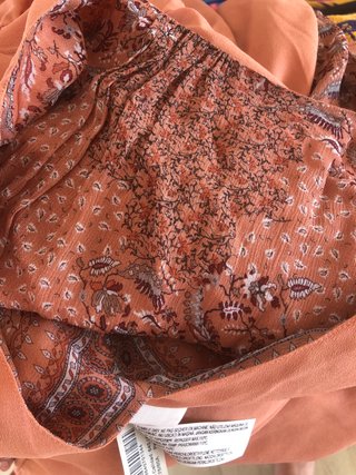 Vestido Largo Estampado Massimo Dutti