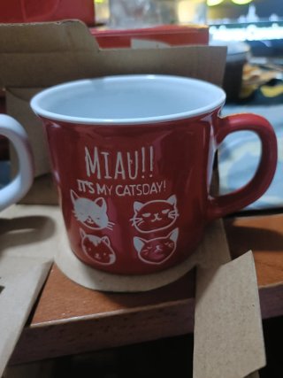 Tazas Nescafé Gatos Miauu!! It's My Catsday!