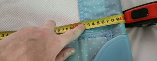 Barrera de Cama Infantil Azul