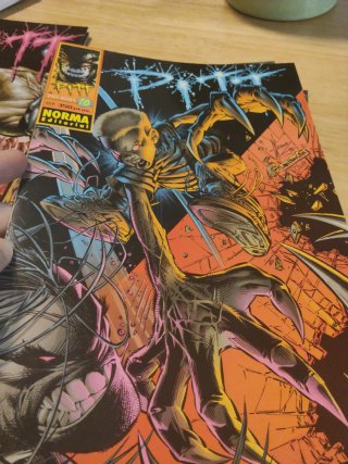 Comic colección n* 1/2 al 12 más PITT EN LA SANGRE