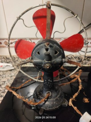 Ventilador Marelli Rojo