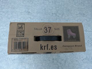 Patines de bota rosas talla 37