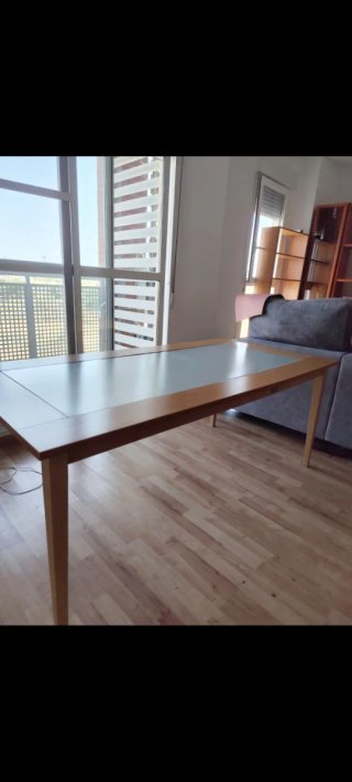 Mesa comedor y 6 sillas madera