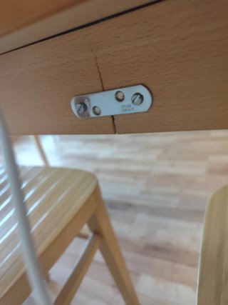 Mesa comedor y 6 sillas madera