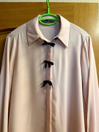 Camisa mujer ZARA Rosa Talla S