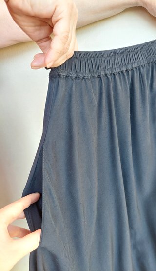 Gonna estiva vintage taglia L colore nero