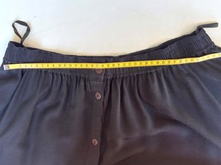 Gonna estiva vintage taglia L colore nero