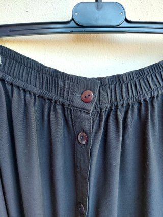 Gonna estiva vintage taglia L colore nero