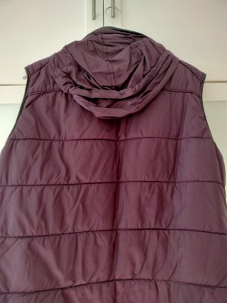 Chaleco Massimo Dutti Morado Talla XL