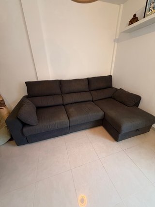 Sofá 3 plazas ESKILSTUNA chaiselongue y almacenaje