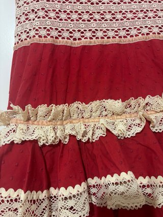 Falda flamenca Ajoli roja