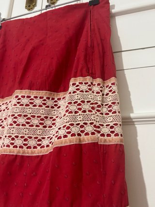Falda flamenca Ajoli roja