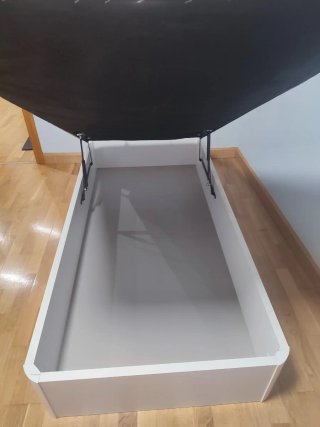 Canape abatible 90x190 blanco