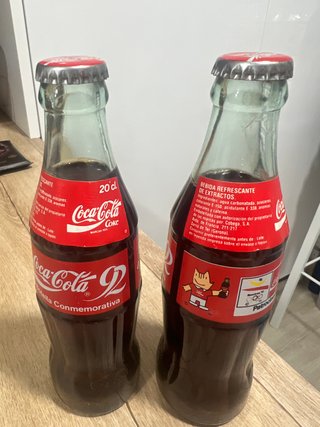 Bottiglie commemorative Coca-Cola Barcelona '92