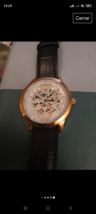 Reloj Cristian Lay Esqueleto Automático