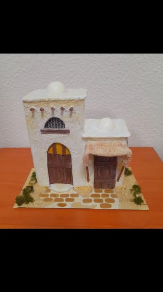 Case del presepe di Betlemme. Dai un'occhiata al mio profilo