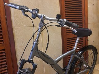 Bicicleta Btwin Gris