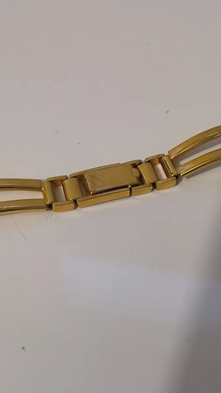 Correa reloj chapado oro señora