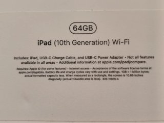 Apple iPad 10ª Gen 64GB Plata con extras