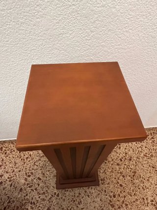 Base de madera maciza + Senyera