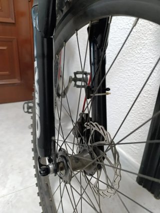 Bicicleta de Montaña DTB Negra/Roja