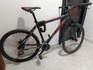 Bicicleta de Montaña DTB Negra/Roja