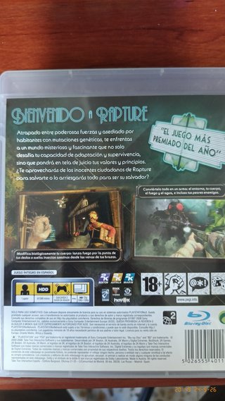 BioShock PS3 - ESP - MINT