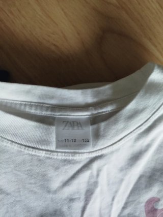 Lote 2 camisetas Zara niña Talla 11-12
