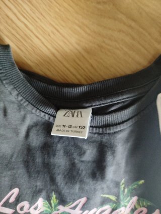 Lote 2 camisetas Zara niña Talla 11-12