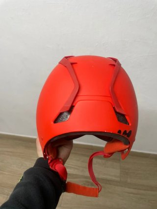 Casco de esquí infantil naranja