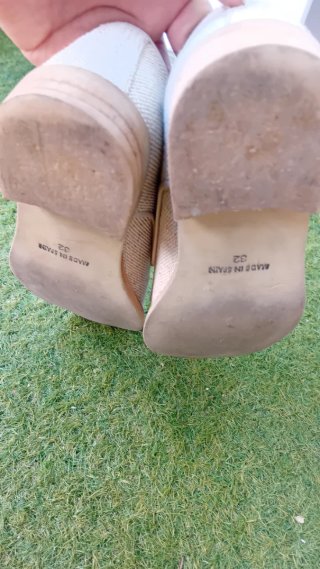 Zapatos de comunión blancos