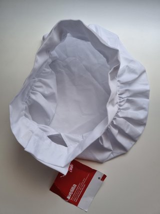 Gorro de cocina Velilla blanco nuevo