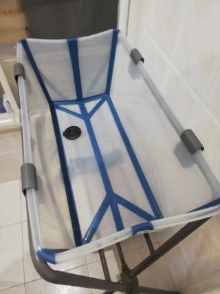 Bañera para bebé plegable