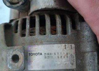 Toyota 37073 27060-67110 102211-5002 alternador