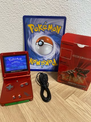 Nintendo GBA SP Edición Groudon