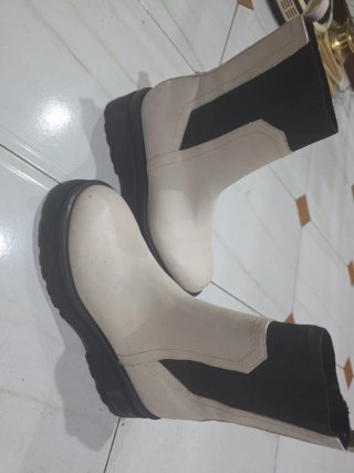 Botines Stradivarius blanco