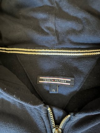 Sudadera Tommy Hilfiger Azul Naranja