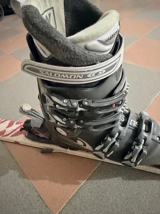 Esquís y Botas Salomon 140cm