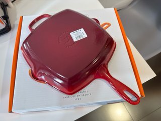 Sartén Le Creuset Hierro Fundido Roja