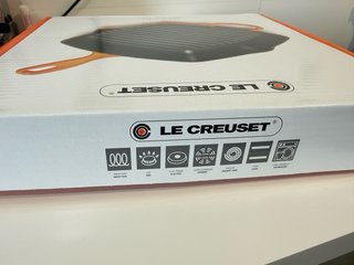 Sartén Le Creuset Hierro Fundido Roja