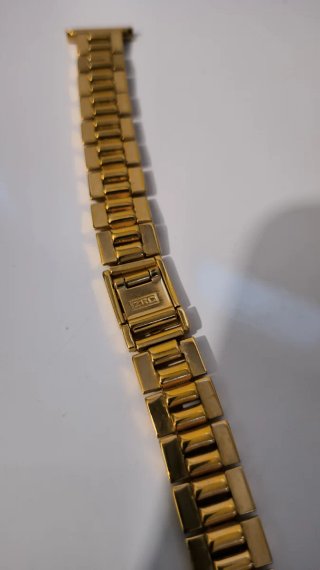 Correa Reloj Mujer Chapado Oro.