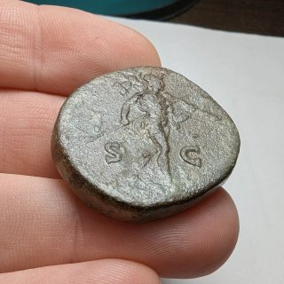Sestercio Antonino Pío 145-161 d.C.