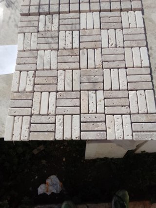 Mármol Marrón Imperial 28x28x2 Aguardado