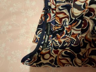 Vestido estampado manga larga talla M