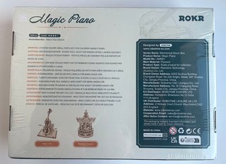 Maqueta Piano ROKR 3D Madera