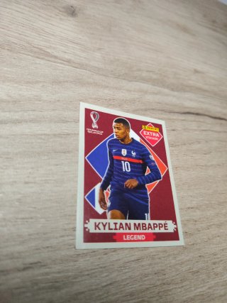 Cromos Kylian Mbappé Leyenda Extra 2022